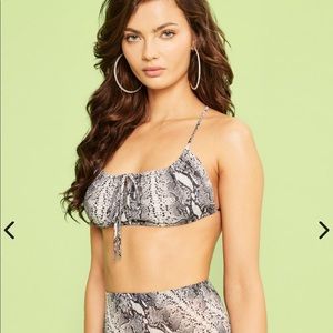 AIELLO FRANKIES BIKINIS UNLEASHED TIE TOP LARGE